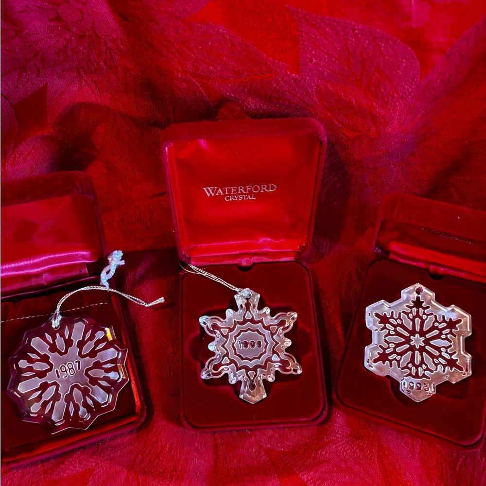 Waterford Crystal Annual Snow StarsFirst Edition